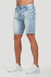 THE LORENZO SHORTS - PALE BLUE