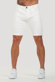 THE LORENZO SHORTS - WHITE