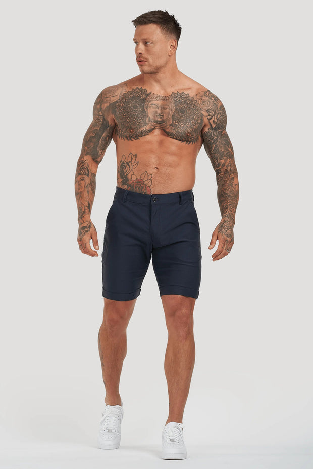 THE AVANI SHORTS - DARK BLUE