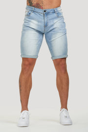 THE LORENZO SHORTS - PALE BLUE