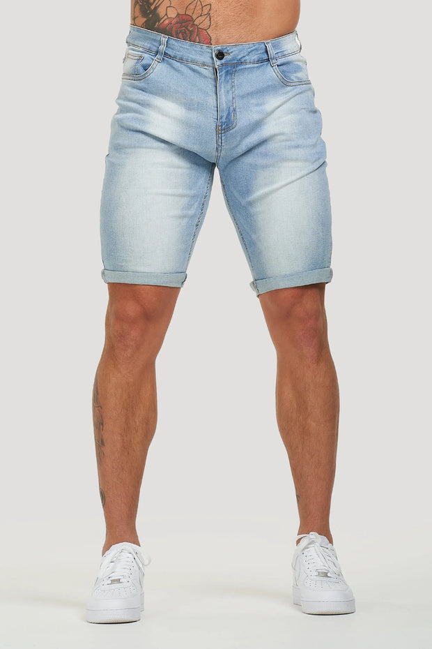 THE LORENZO SHORTS - PALE BLUE