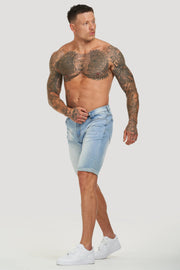 THE LORENZO SHORTS - PALE BLUE