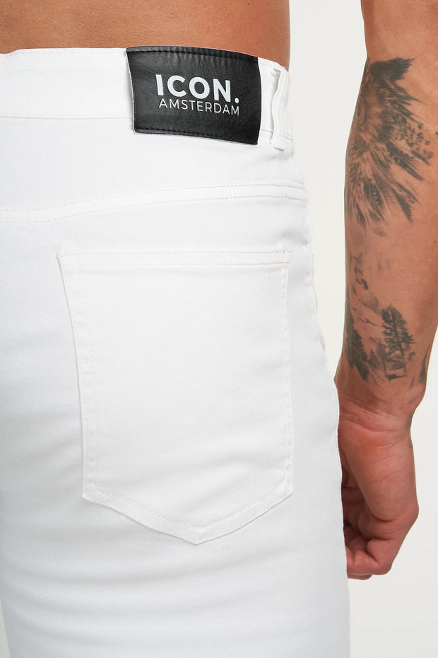 THE LORENZO SHORTS - WHITE