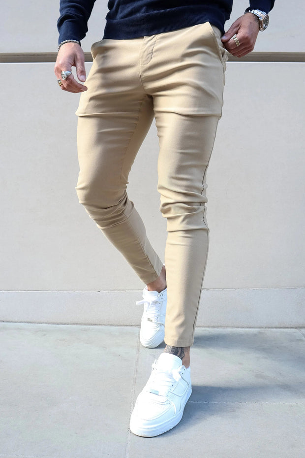 THE AVANI TROUSERS - CREAM