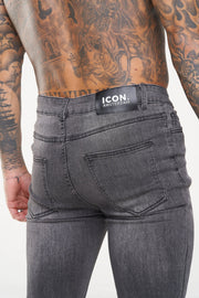 THE LORENZO JEANS - DARK GREY