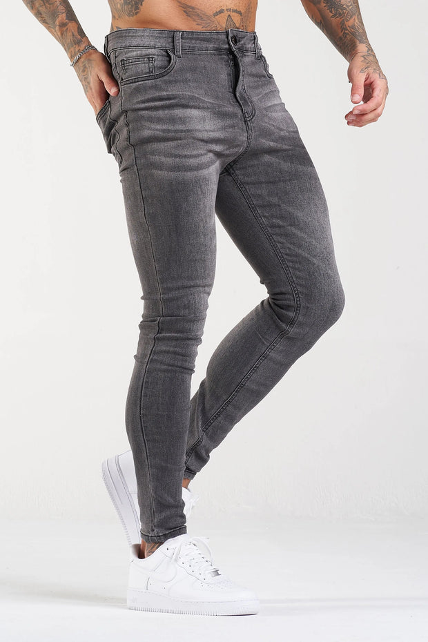 THE LORENZO JEANS - DARK GREY