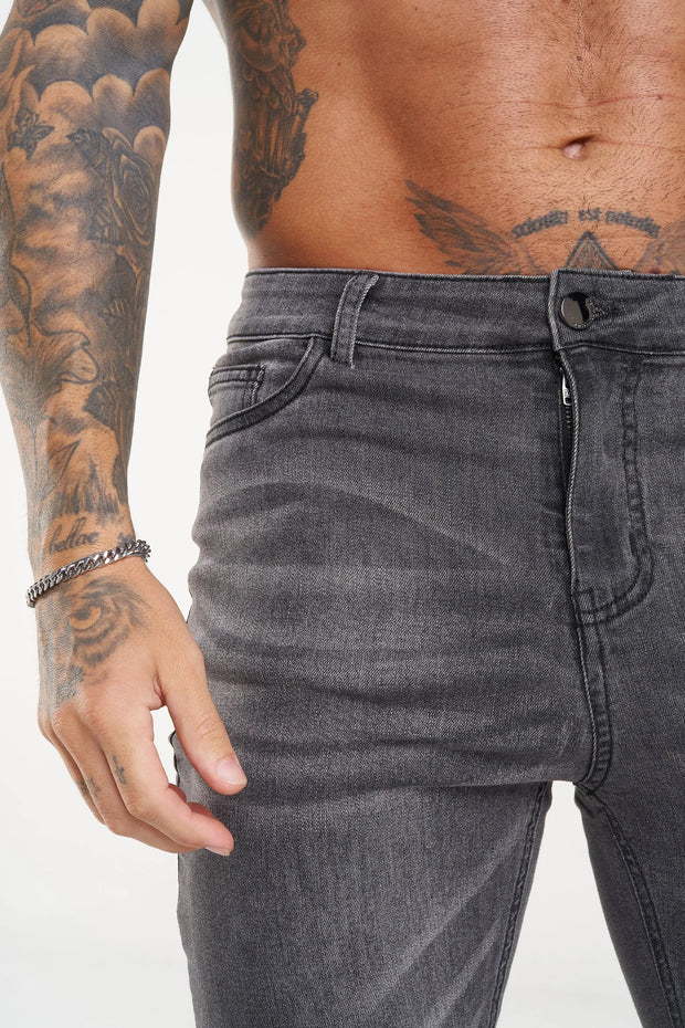 THE LORENZO JEANS - DARK GREY