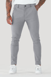 THE AVANI TROUSERS - LIGHT GREY