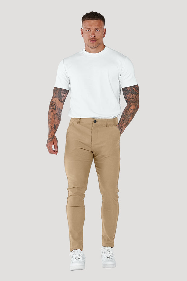 THE AVANI TROUSERS - CREAM