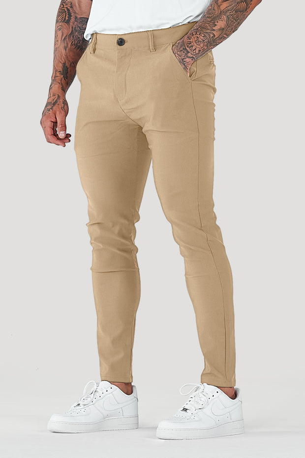 THE AVANI TROUSERS - CREAM