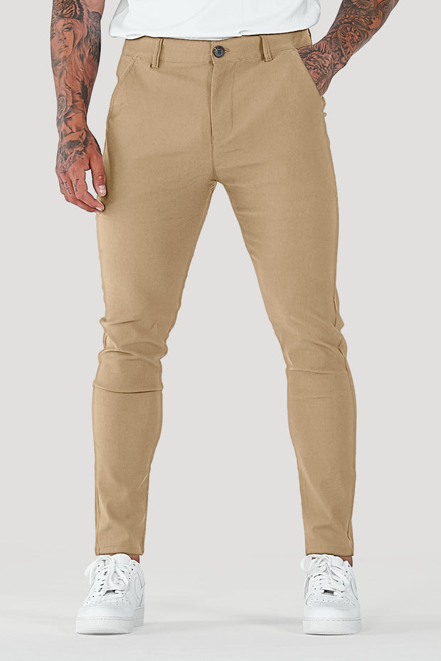 THE AVANI TROUSERS - CREAM