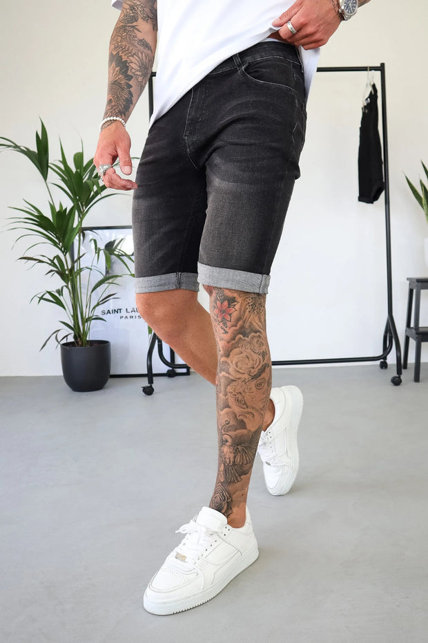 THE LORENZO SHORTS - DARK GREY