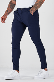 THE AVANI TROUSERS - DARK BLUE